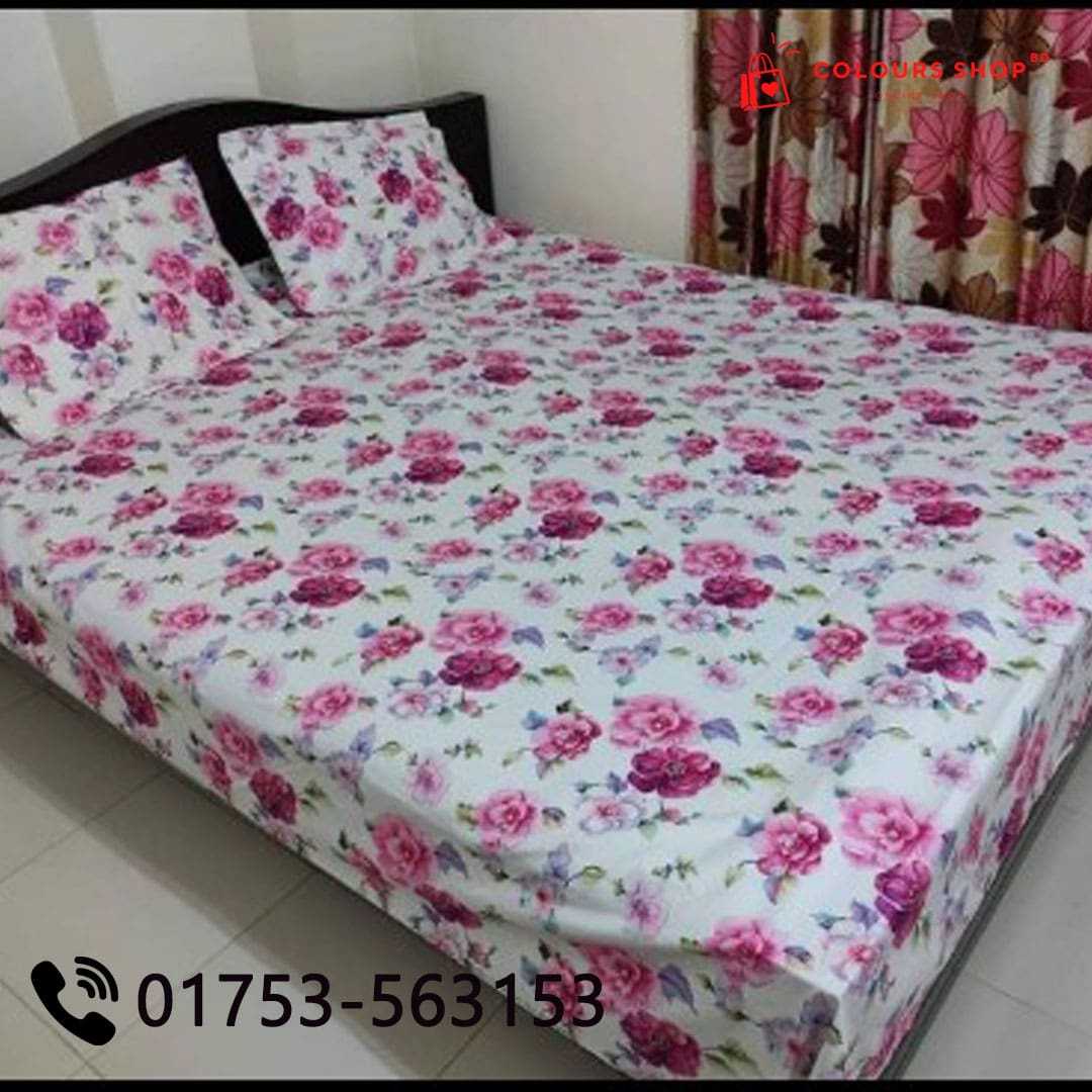 Luxury,Design,Twill,Cotton,King,Size,Bedsheet