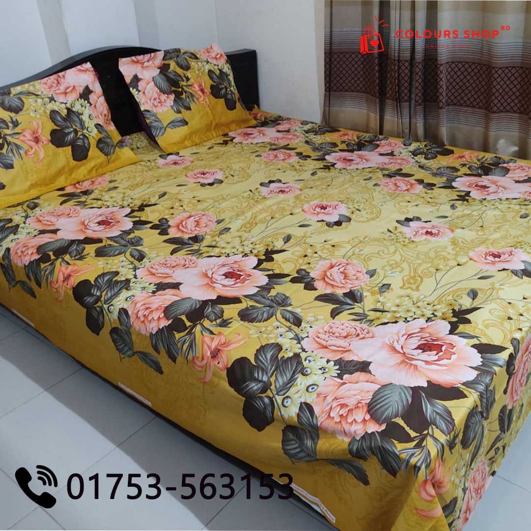 Luxury,Design,Twill,Cotton,King,Size,Bedsheet