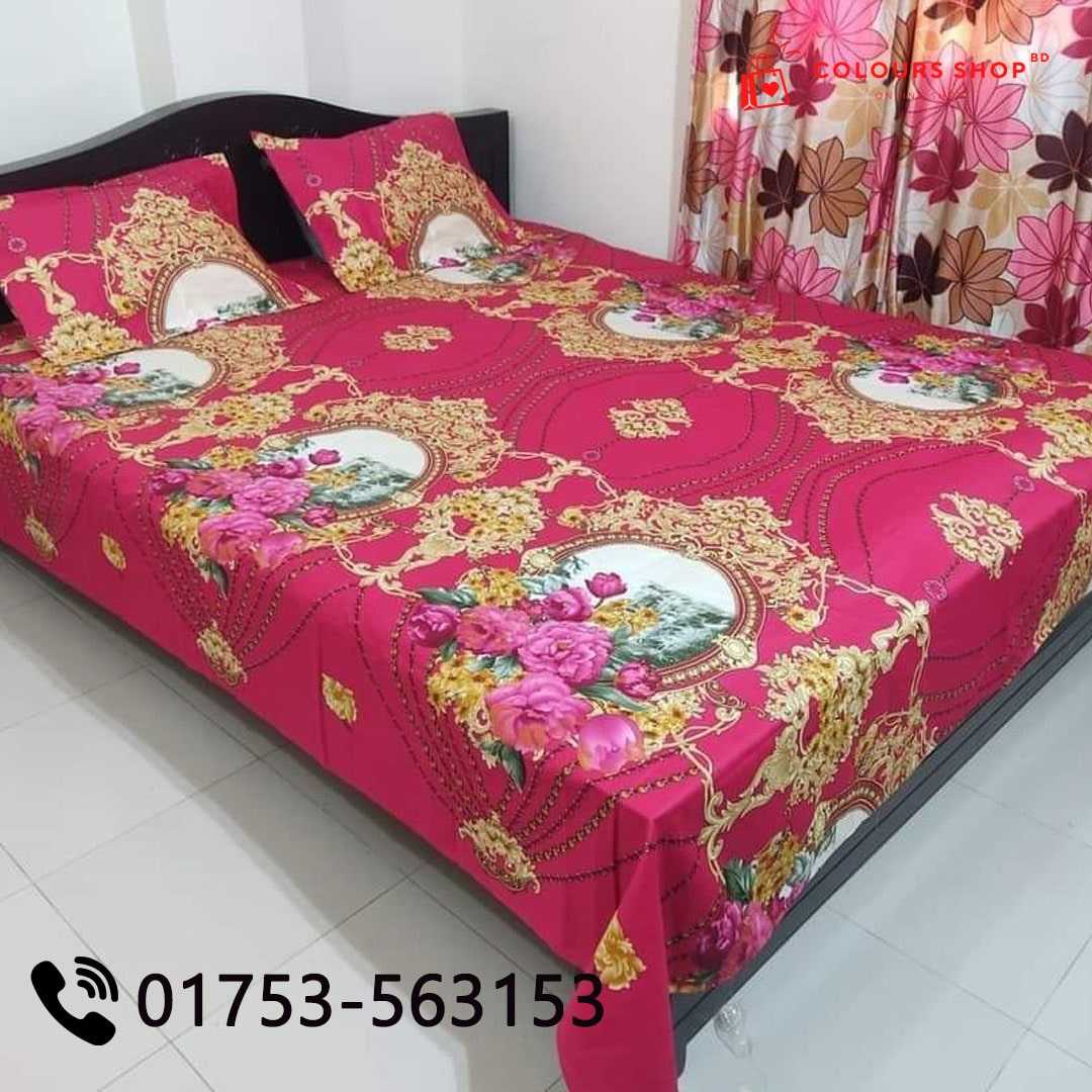 Luxury,Design,Twill,Cotton,King,Size,Bedsheet