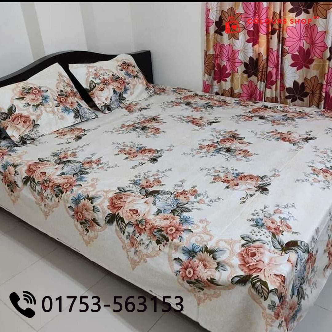 Luxury,Design,Twill,Cotton,King,Size,Bedsheet