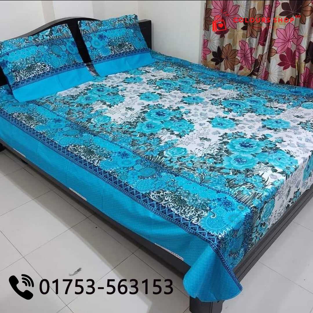 Luxury,Design,Twill,Cotton,King,Size,Bedsheet