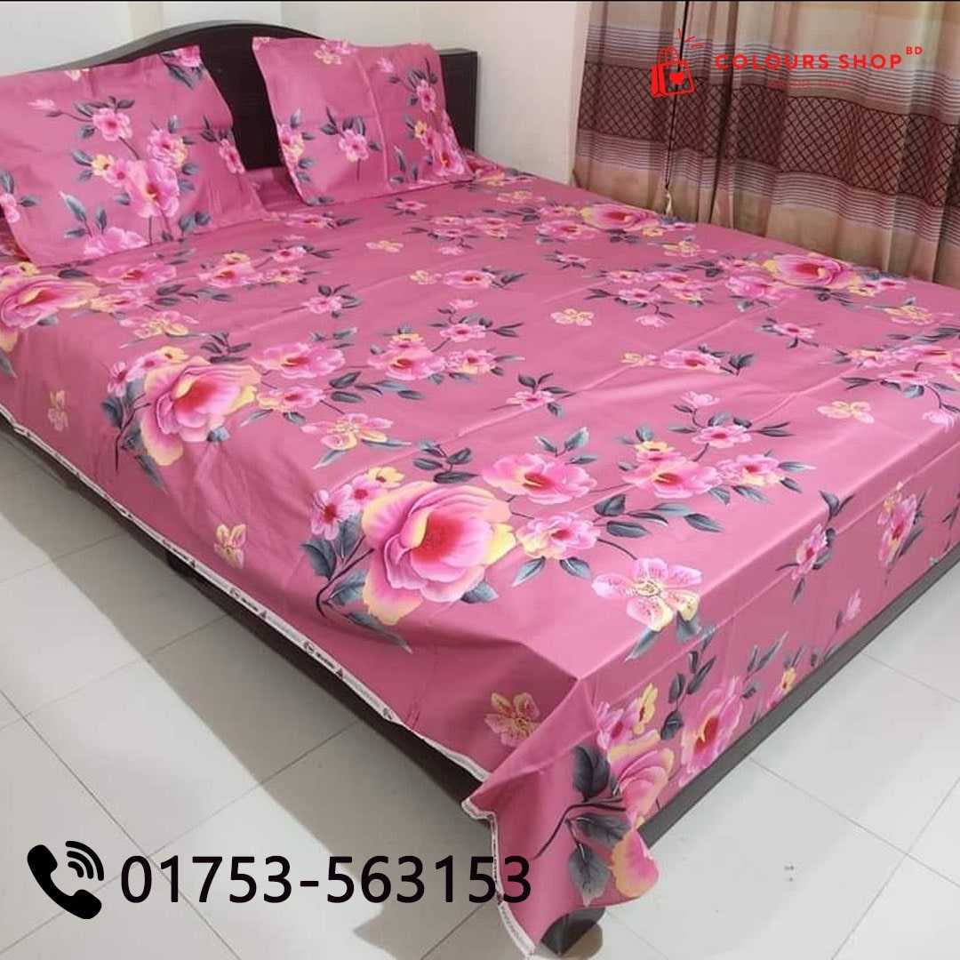 Luxury,Design,Twill,Cotton,King,Size,Bedsheet