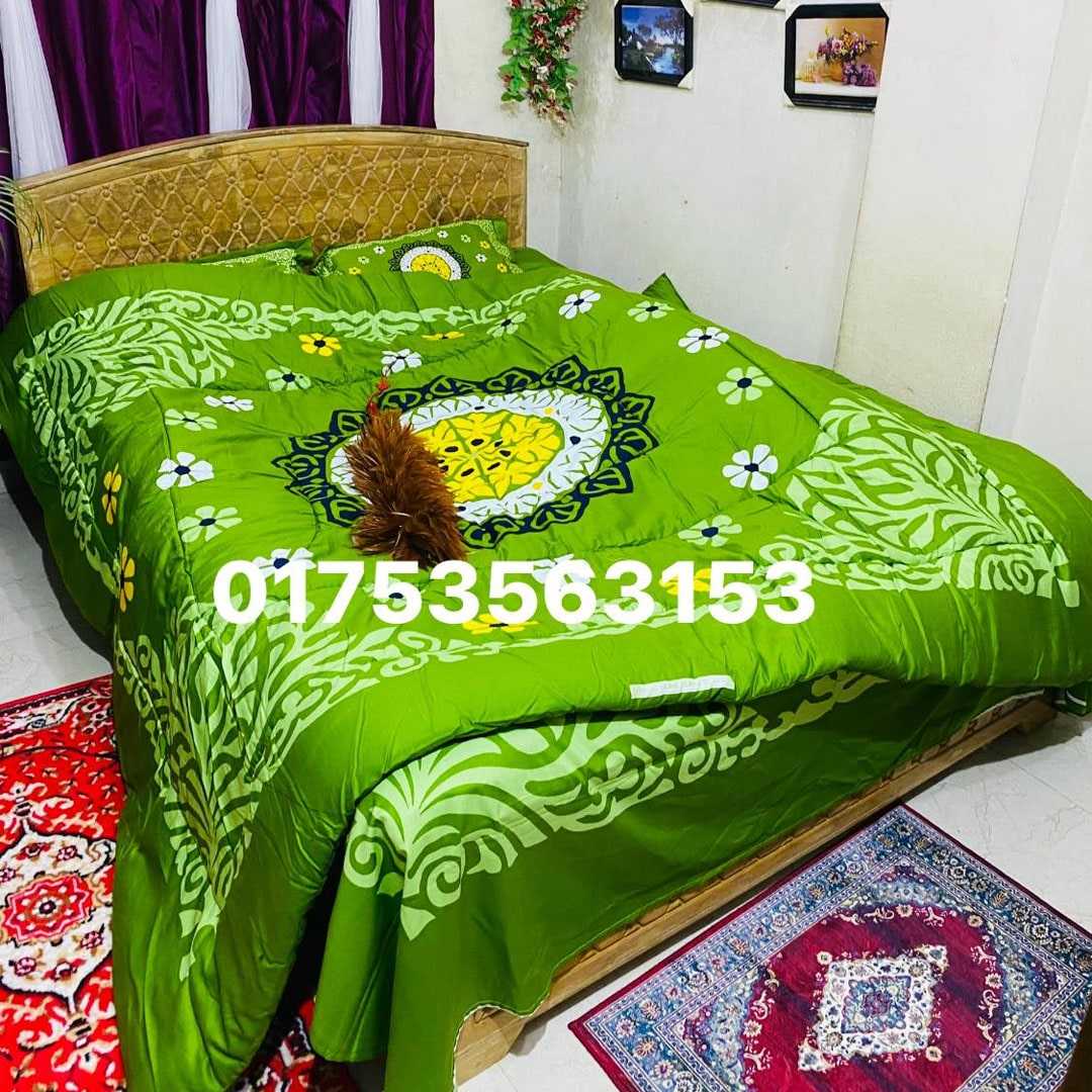 Luxury,Penel,Cotton,Fabrics,5ps,er,Comforter,Set