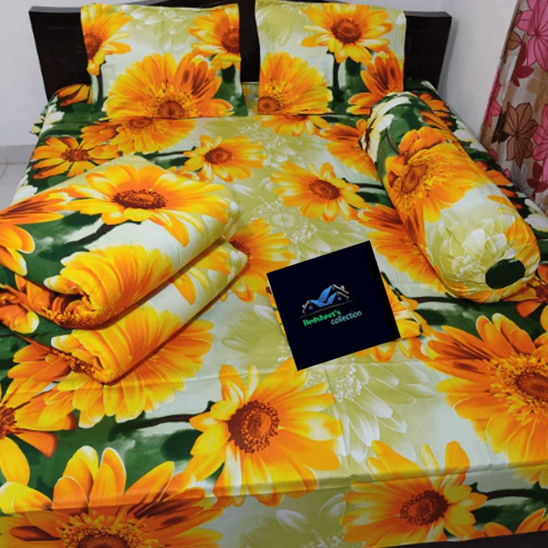 Luxury,Twill,Cotton,Fabrics,5ps,er,Comforter,Set