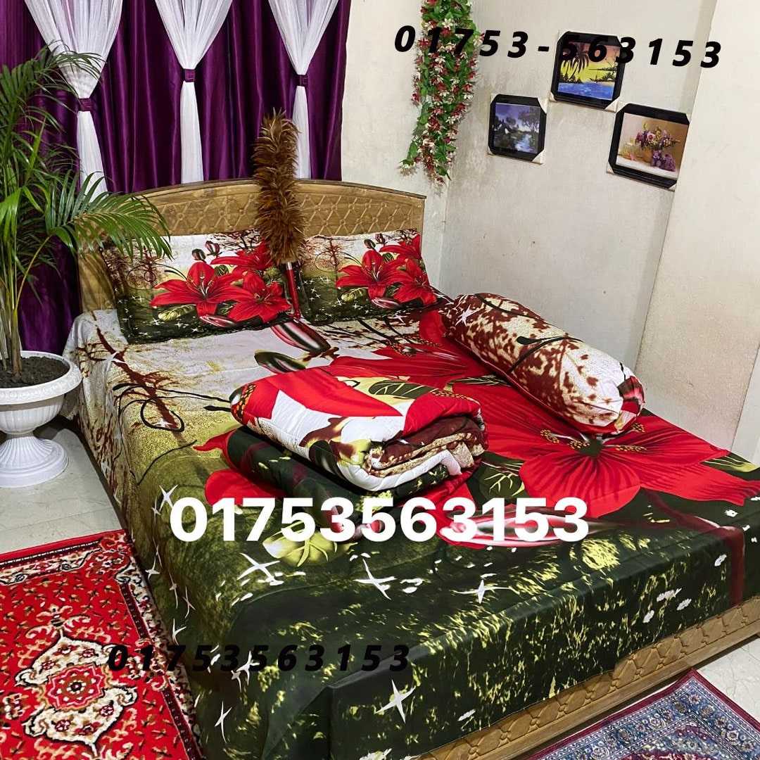 Luxury,Penel,Cotton,Fabrics,5ps,er,Comforter,Set