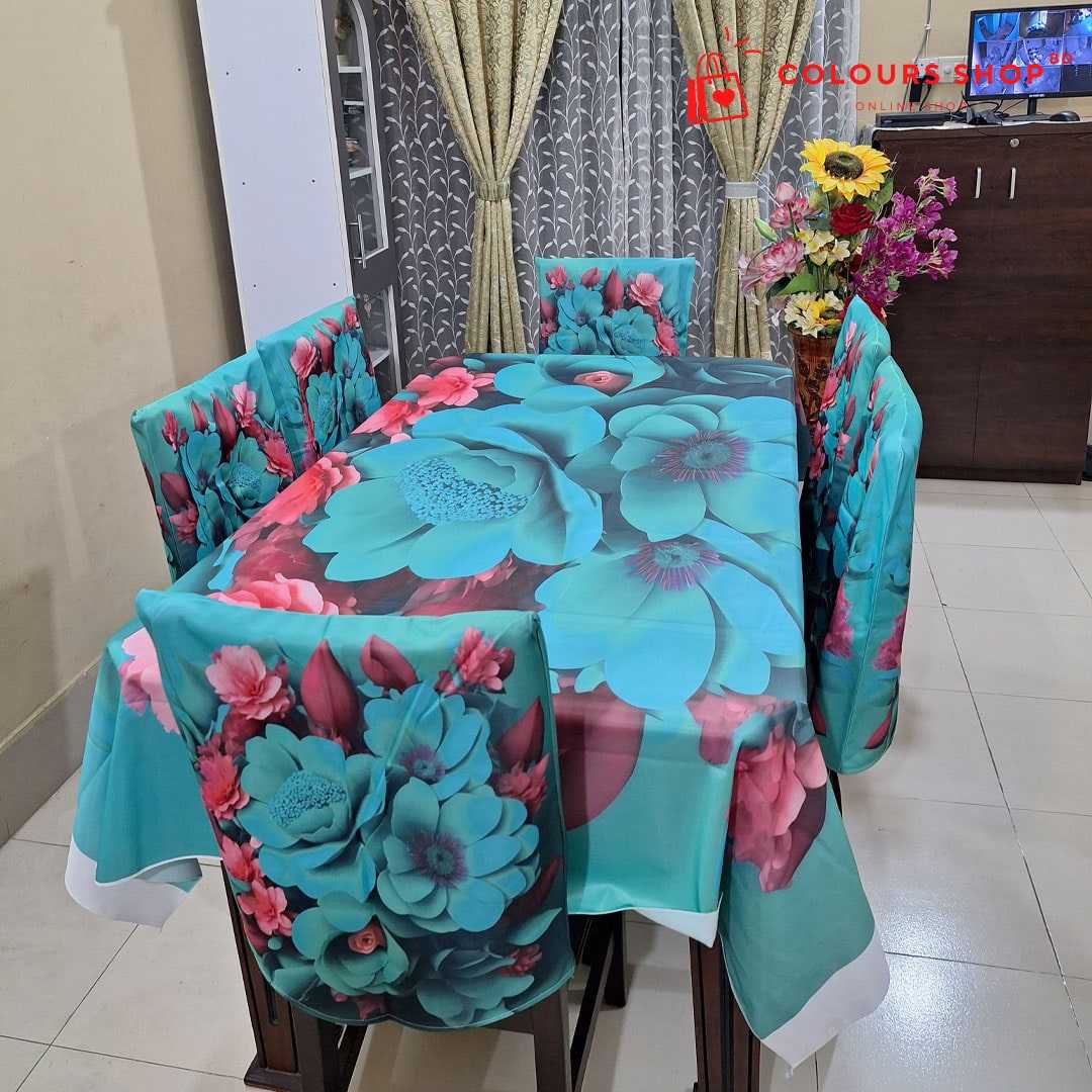 ৭,পিচ,এর,3D,প্রিন্টের,ডাইনিং,টেবিলের,কভার