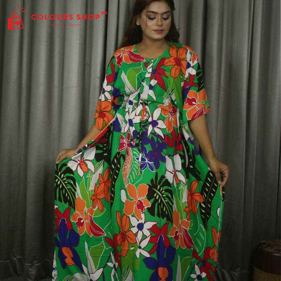 Chaina Lilen Kaftan Mexi