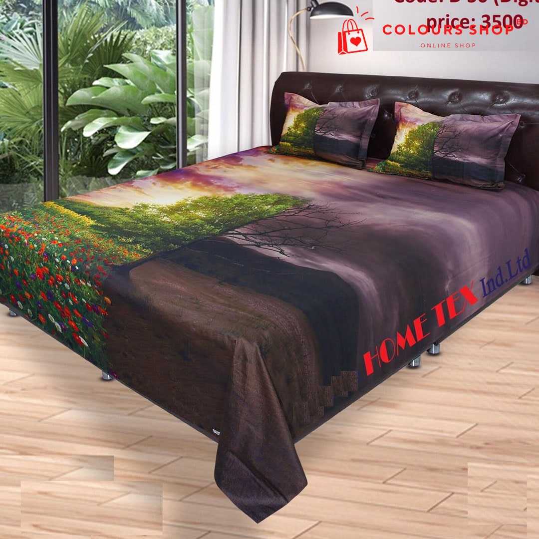 Luxury,3D,Design,Cotton,King,Size,Classical,HOME,TEX,Bedsheet