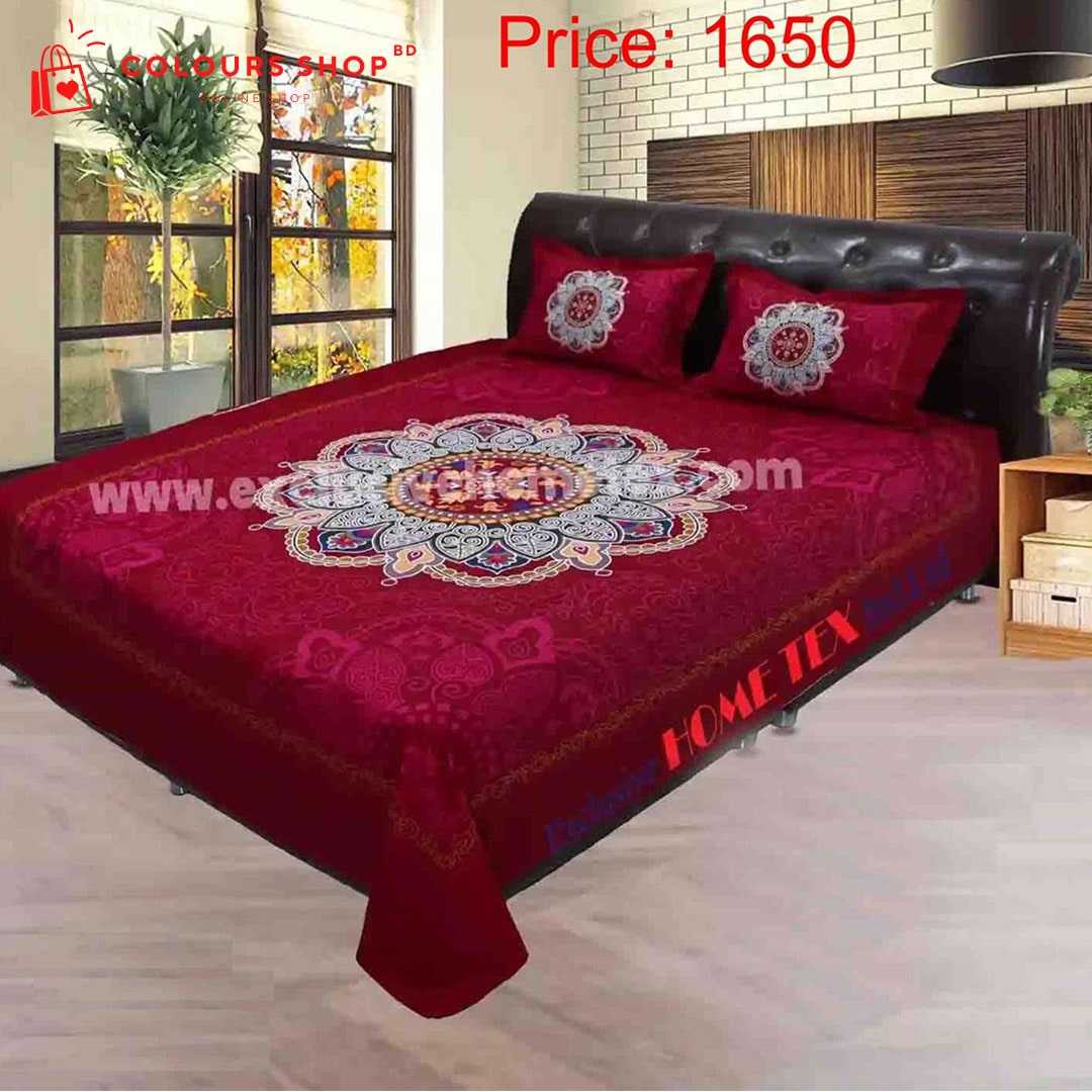 Luxury,3D,Design,Cotton,King,Size,HOME,TEX,Bedsheet