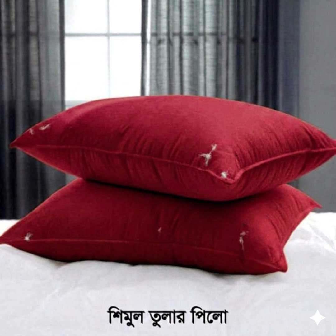 Natural,Shimul,Tula,Pillow,(শিমুল,তুলার,পিলো,)