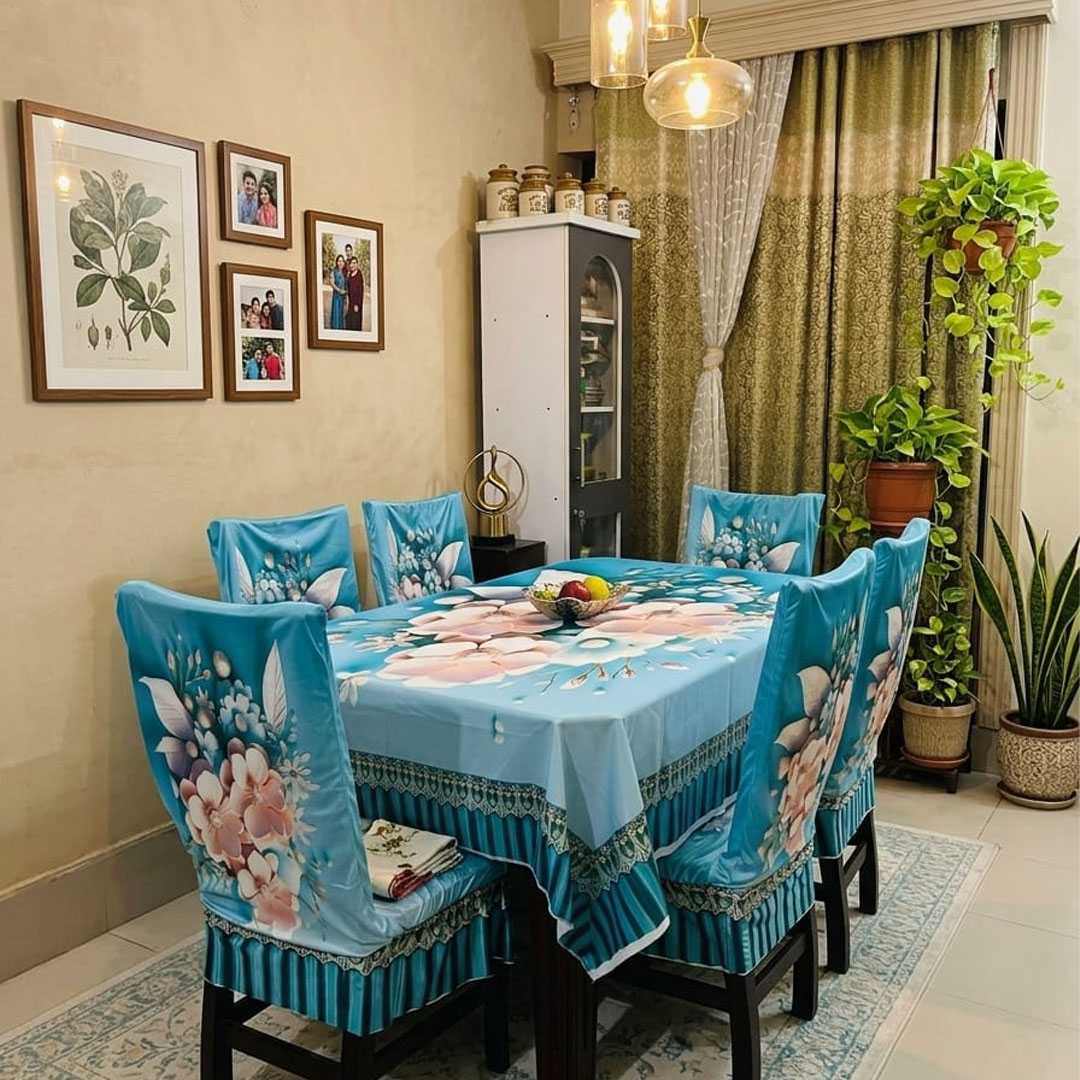 Turkiya,velvet,kapor,Table,&,Chair,Cover,for,regular,Size