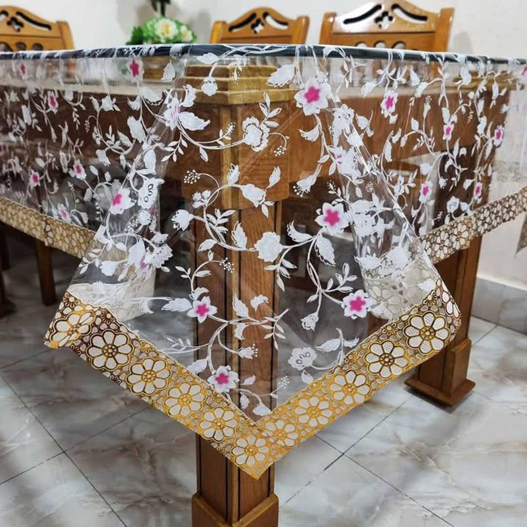 Transparent,Dining,Table,Mat,-7,fit/5,fit,-(,6,chiar,)