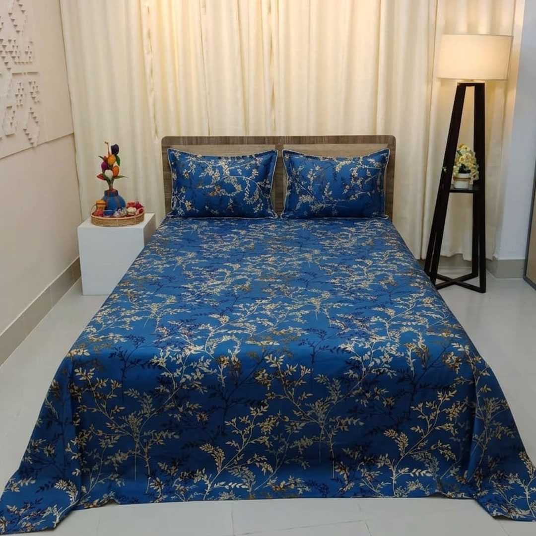 Luxury,Twill,Cotton,Bedsheet,–,King,Size