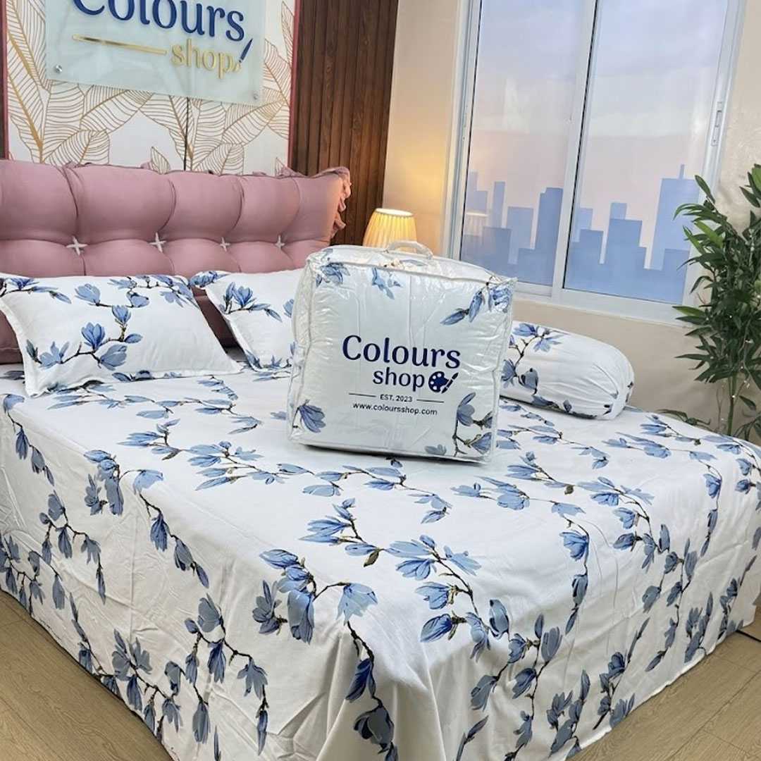 Luxury,Design,Twill,Cotton,King,Size,Bedsheet