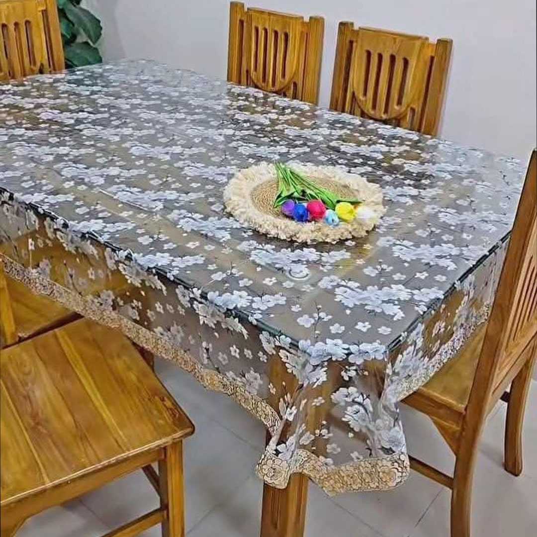 Transparent,Dining,Table,Mat,-7,fit/5,fit,-(,6,chiar,)