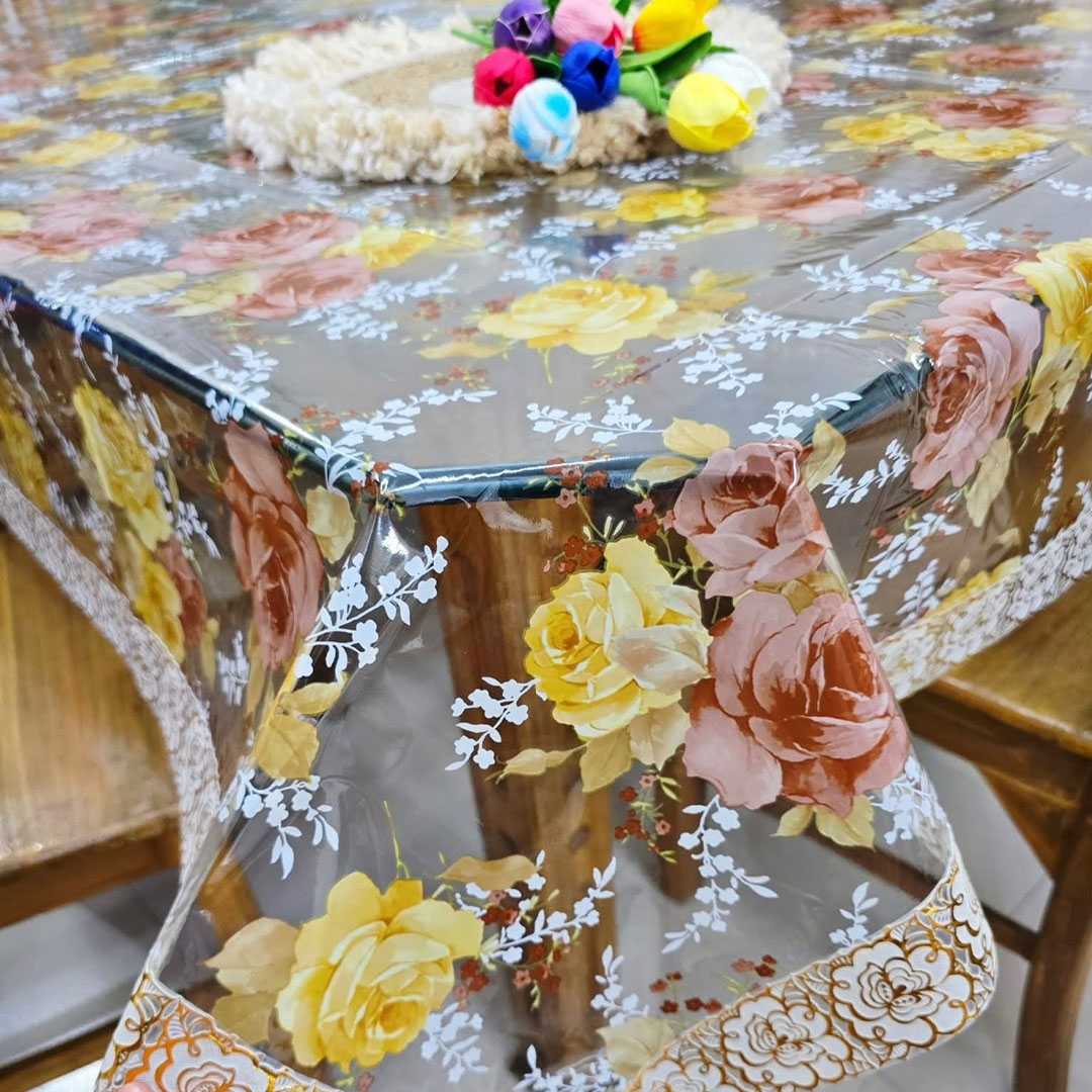Transparent,Dining,Table,Mat,-7,fit/5,fit,-(,6,chiar,)